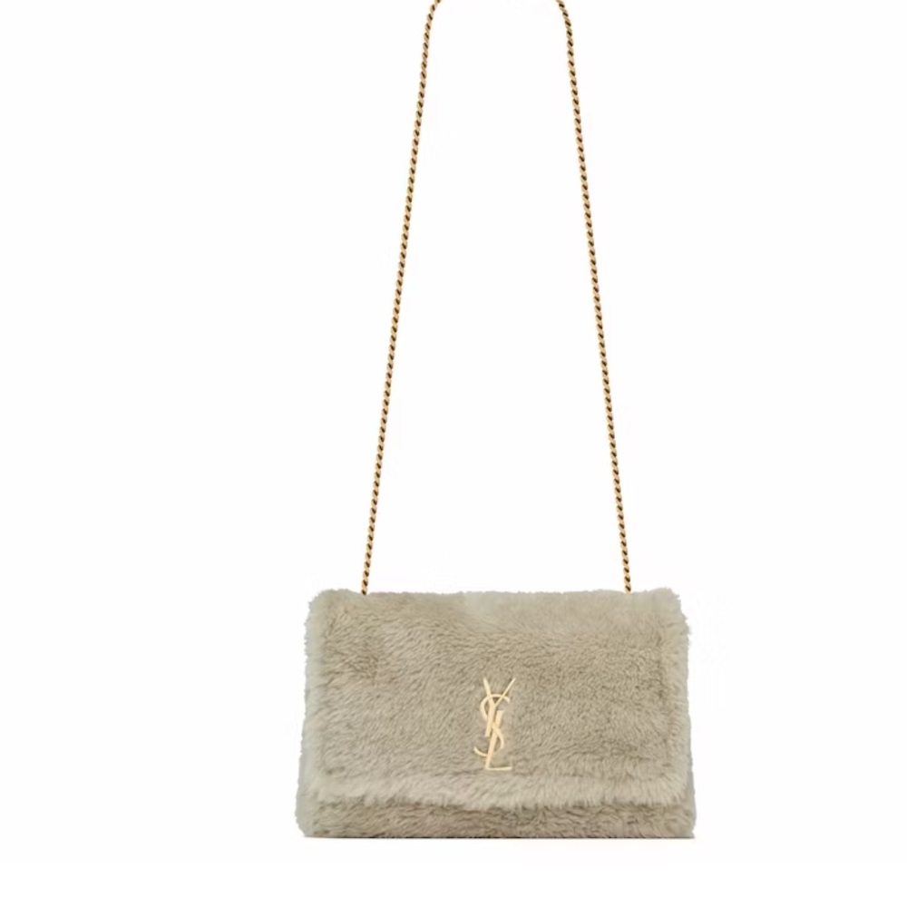 NWT Saint Laurent Kate Supple/Reversible Suede Chain Bag - Picture 2 of 4